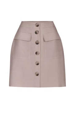 Skirts-HUSK Aimee skirt - Stone