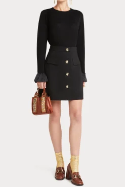 Skirts-HUSK ALBA SKIRT - Black