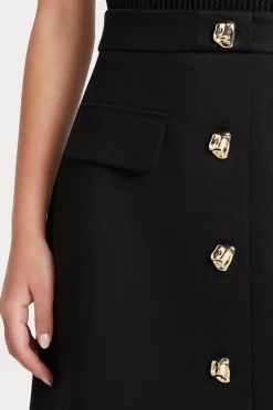 Skirts-HUSK ALBA SKIRT - Black