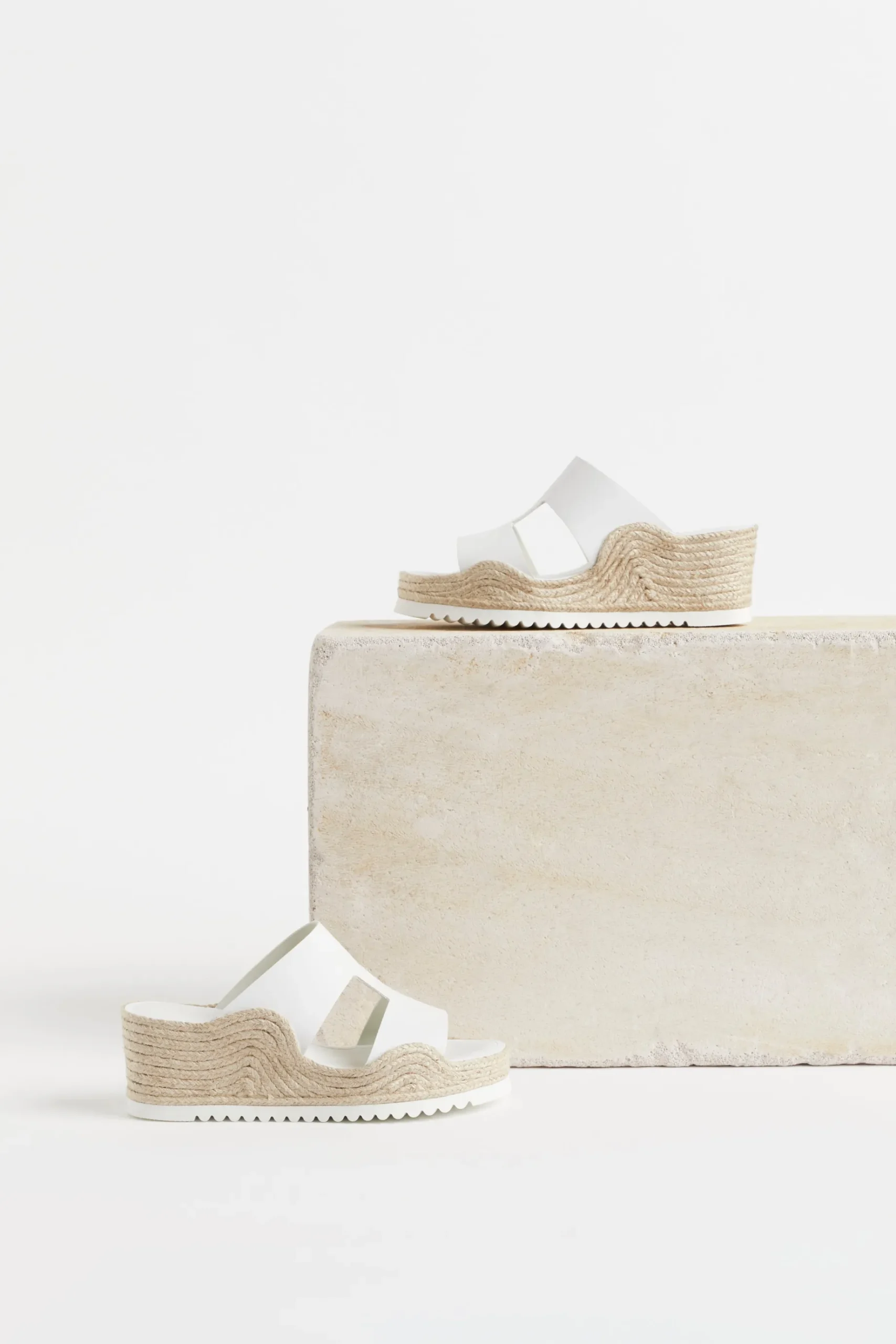 Shoes-HUSK ALESSIA SLIDE - White