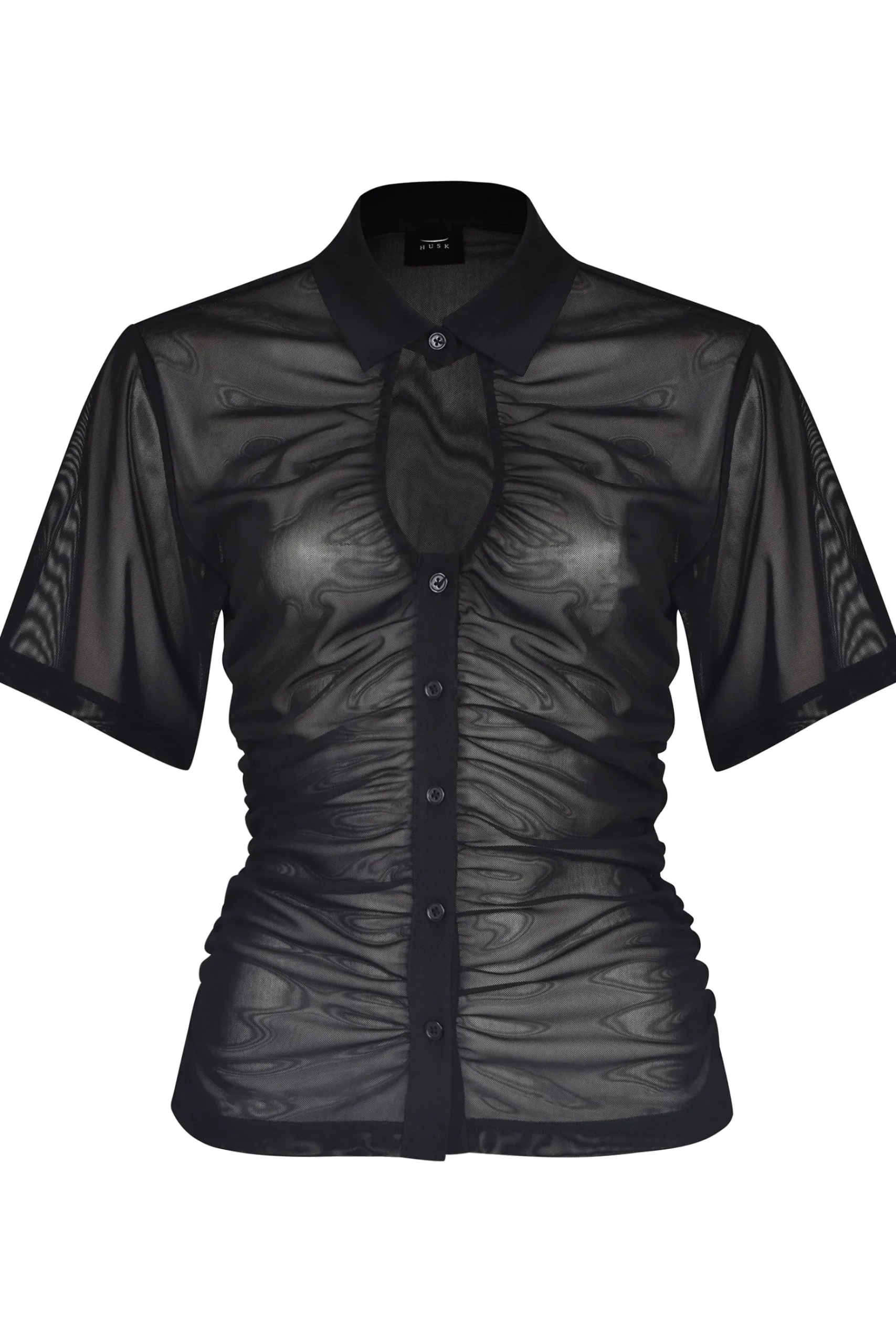 Tops-HUSK Alessia top - Black