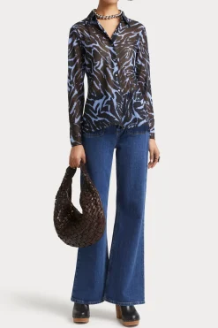 Tops-HUSK Allegra shirt - Print