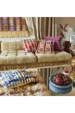 Cushions & Throws-HUSK Aloki Cushion - Multi Coloured MultiColoured