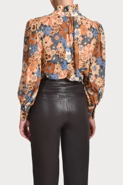 Tops-HUSK AMBER TOP - Print