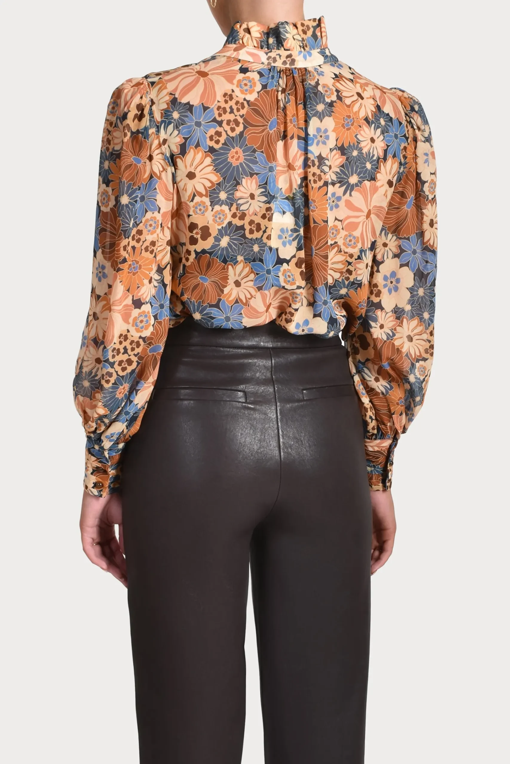 Tops-HUSK AMBER TOP - Print