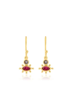 Earrings-HUSK Aria Earring - Gold