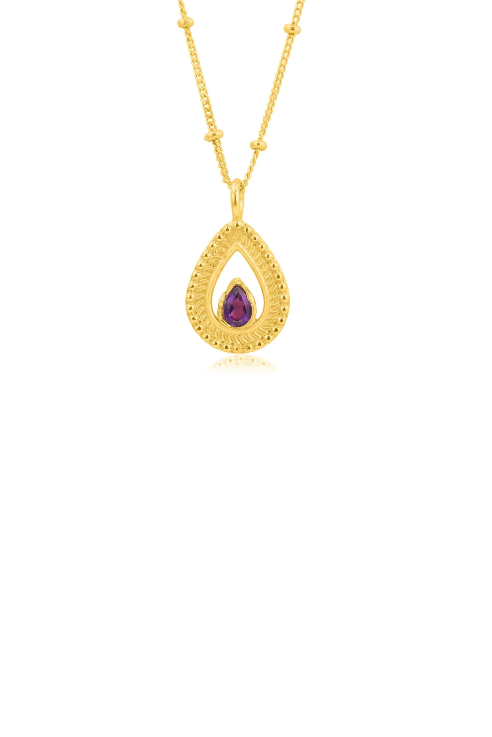 Necklaces-HUSK Arum Necklace - Gold
