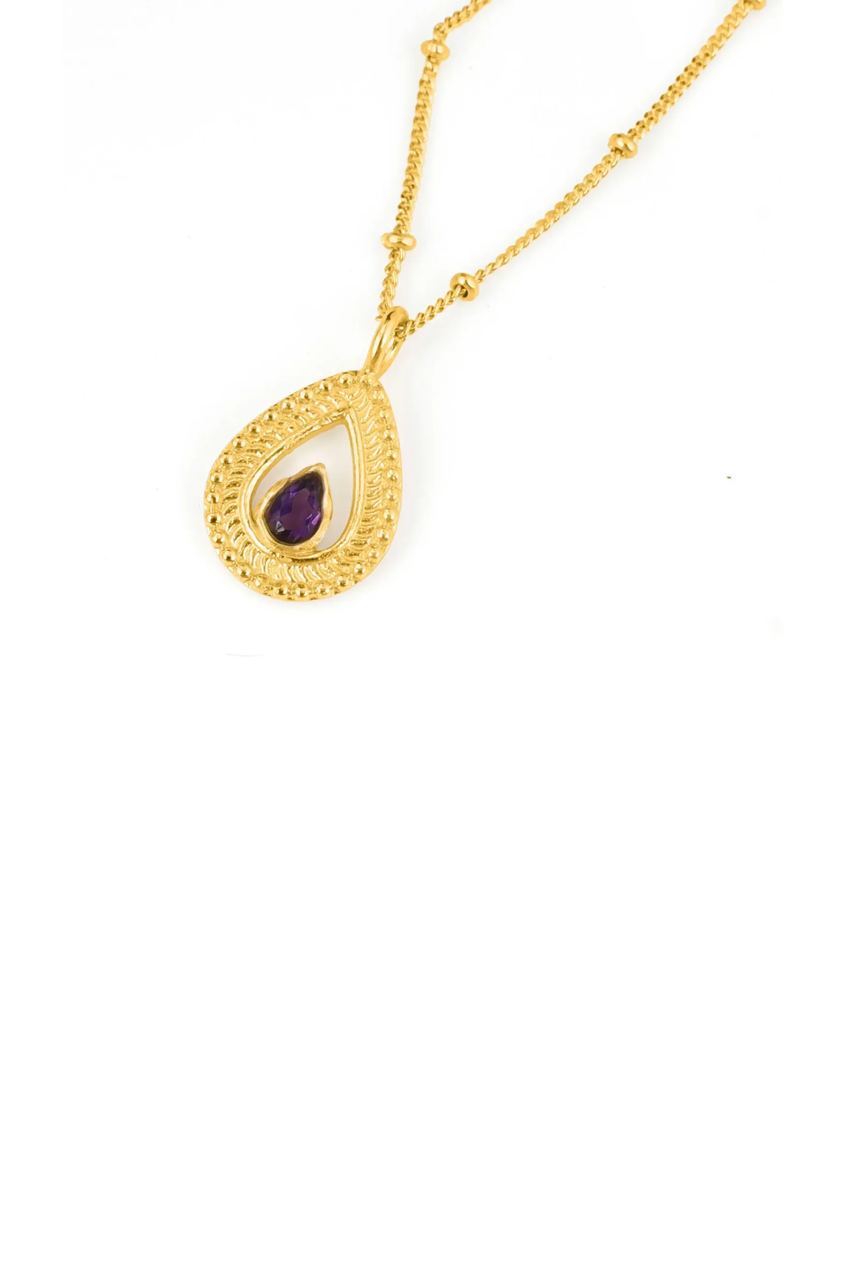 Necklaces-HUSK Arum Necklace - Gold