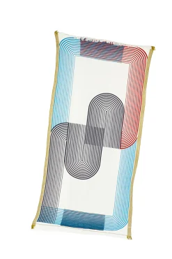Cushions & Throws-HUSK Beach Towel - Blue