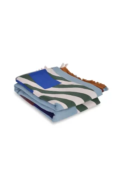 Cushions & Throws-HUSK BEACH - Blue