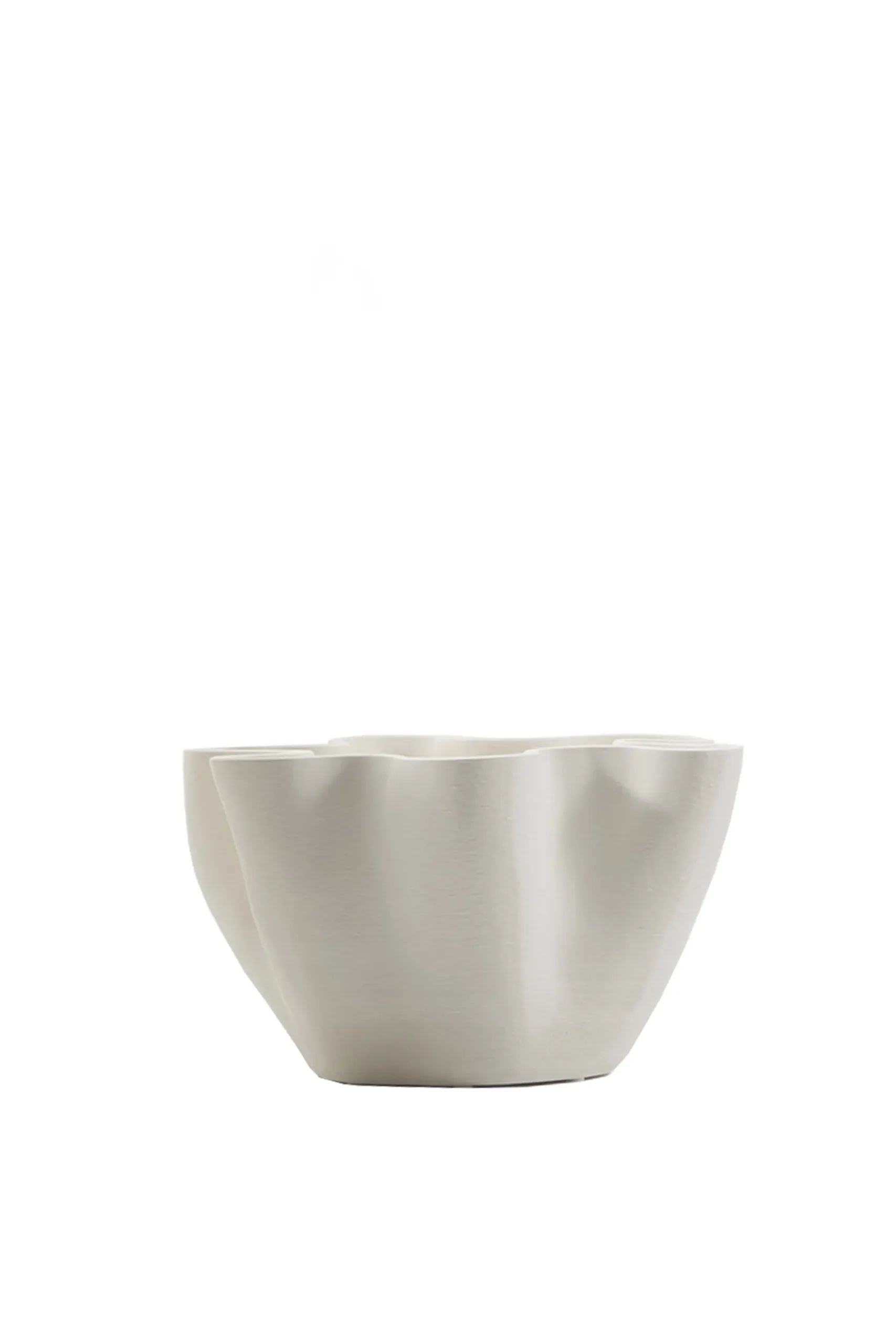 Vases & Planters-HUSK BOHEME BOWL - Ivory