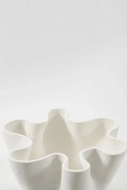 Vases & Planters-HUSK BOHEME BOWL - Ivory