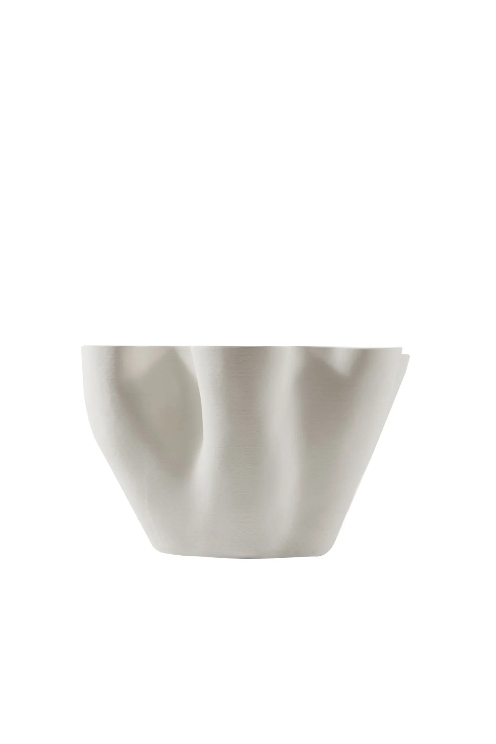 Vases & Planters-HUSK Boheme Bowl - Ivory