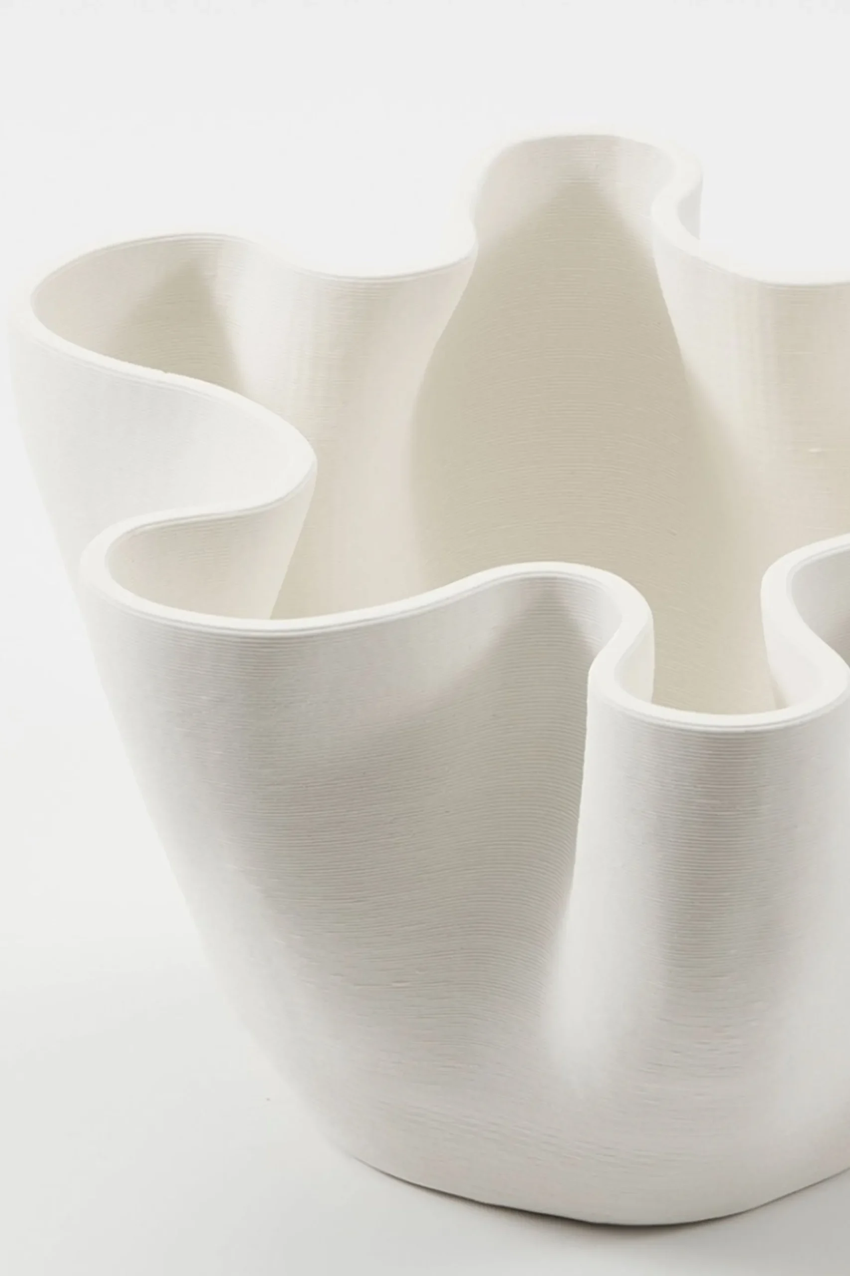Vases & Planters-HUSK Boheme Bowl - Ivory