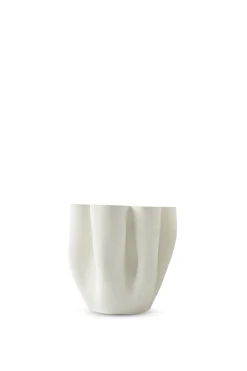 Vases & Planters-HUSK Boheme Vase - Ivory