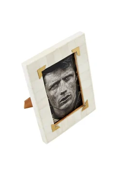 Frames-HUSK Brass Frame - White