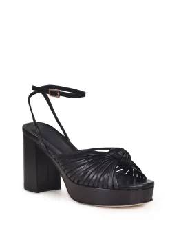 Shoes-HUSK CAMILLA PLATFOR - Black