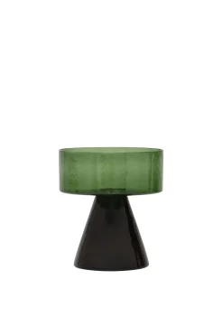Candle Holders-HUSK Candle Holder - Green