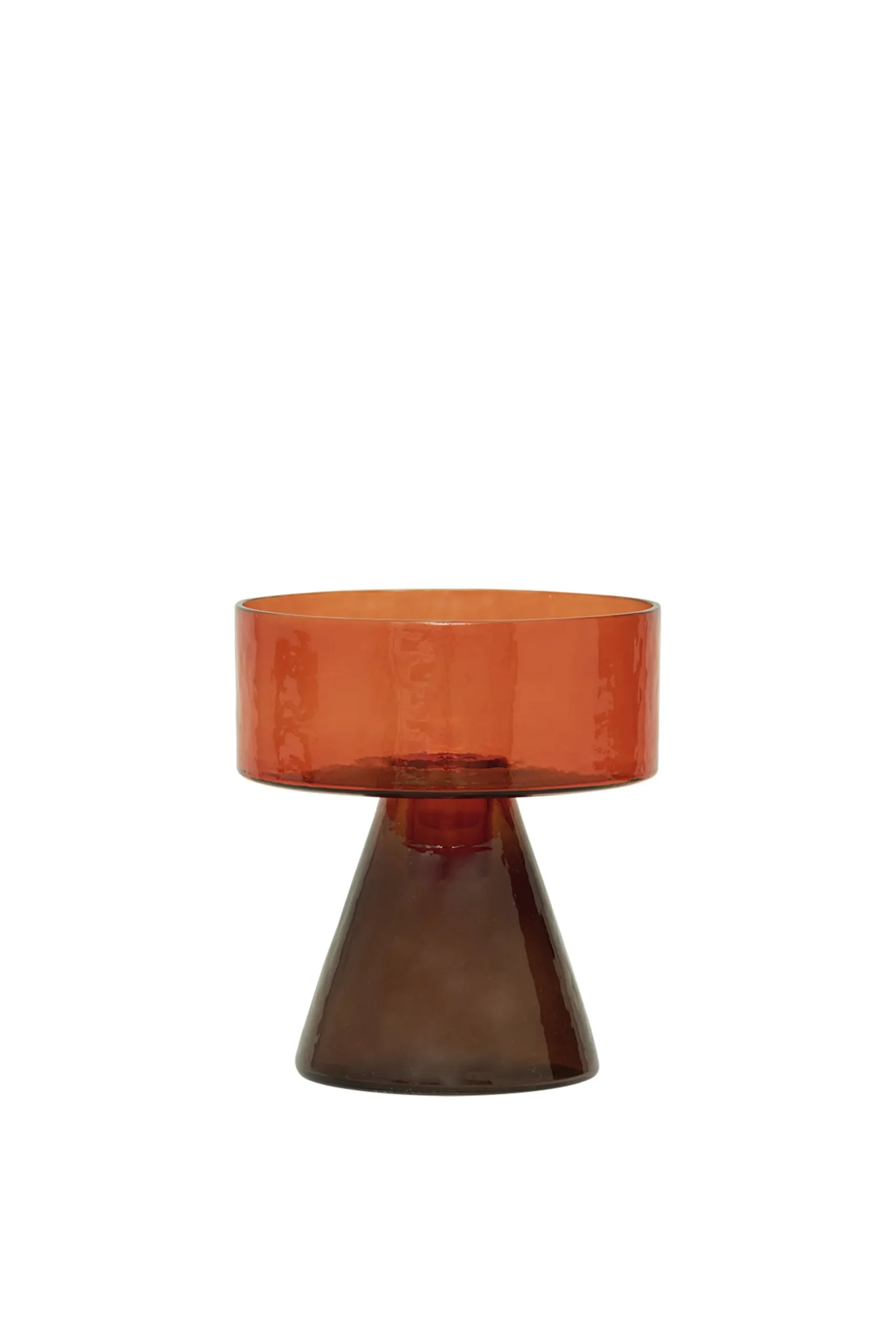 Candle Holders-HUSK Candle Holder - Orange