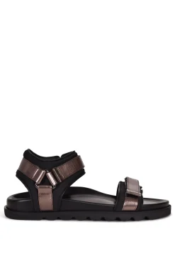 Shoes-HUSK CARNIVAL SLIDE - Pewter