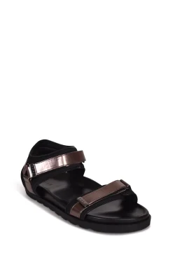 Shoes-HUSK CARNIVAL SLIDE - Pewter