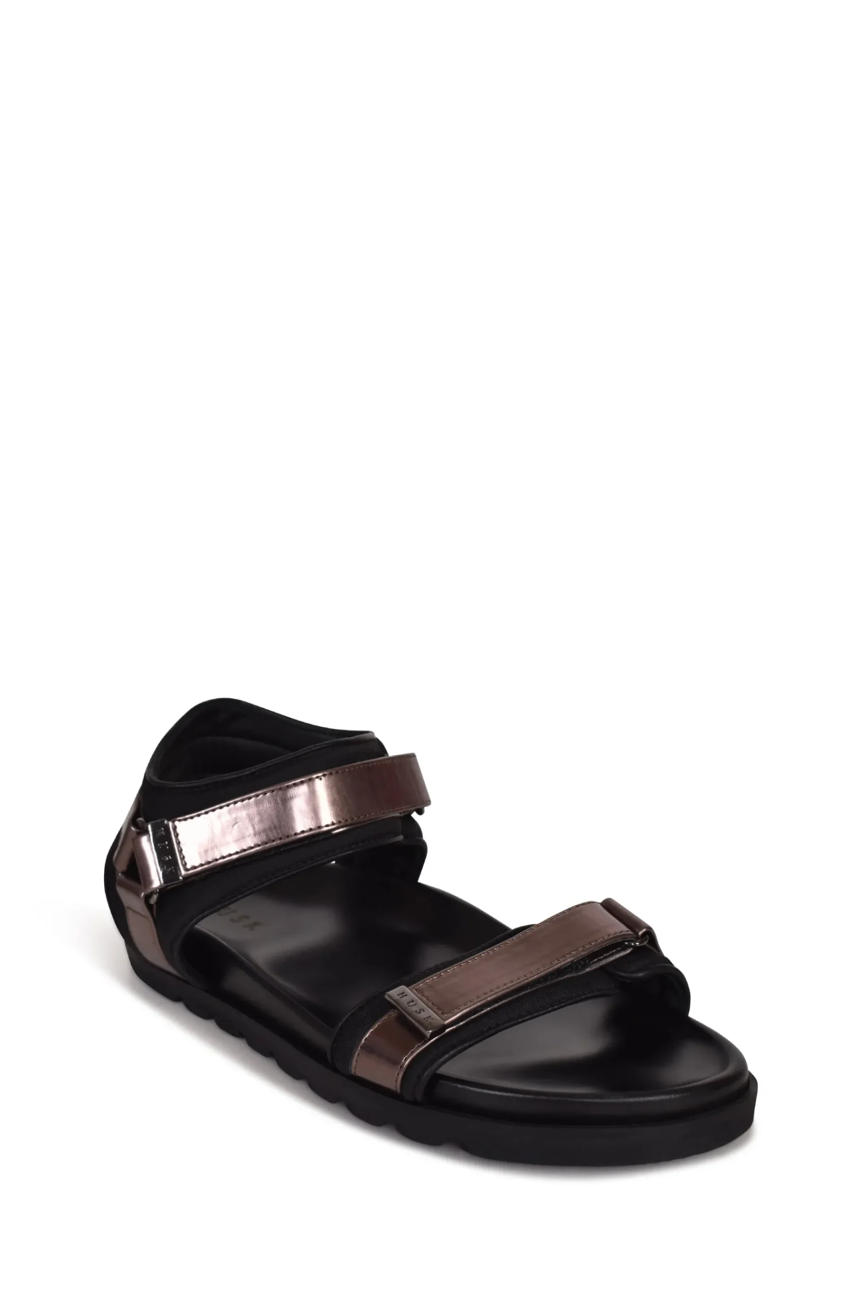 Shoes-HUSK CARNIVAL SLIDE - Pewter