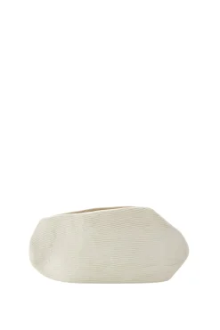 Vases & Planters-HUSK Chalk Low - Ivory