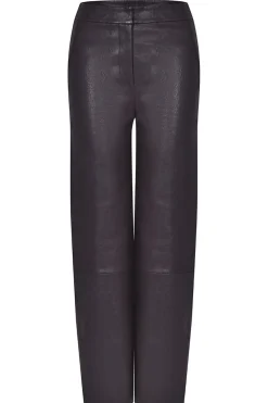 Pants-HUSK CIGAR LTHR - Chocolate
