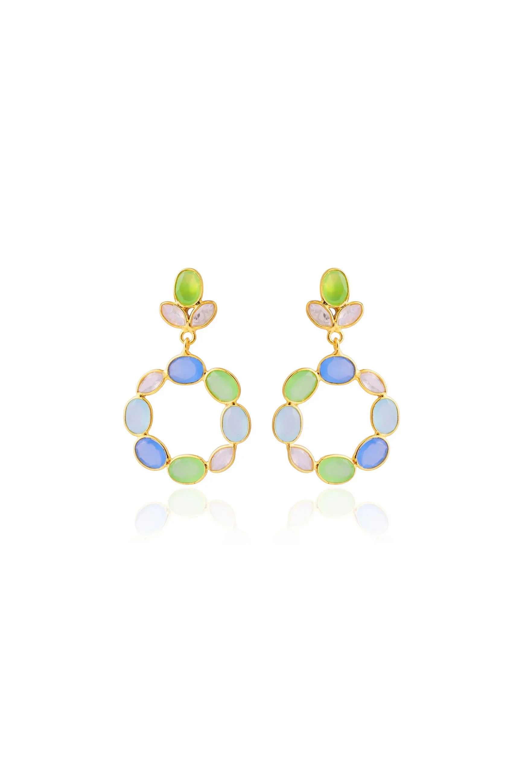 Earrings-HUSK Clara Earring - Multi Coloured MultiColoured
