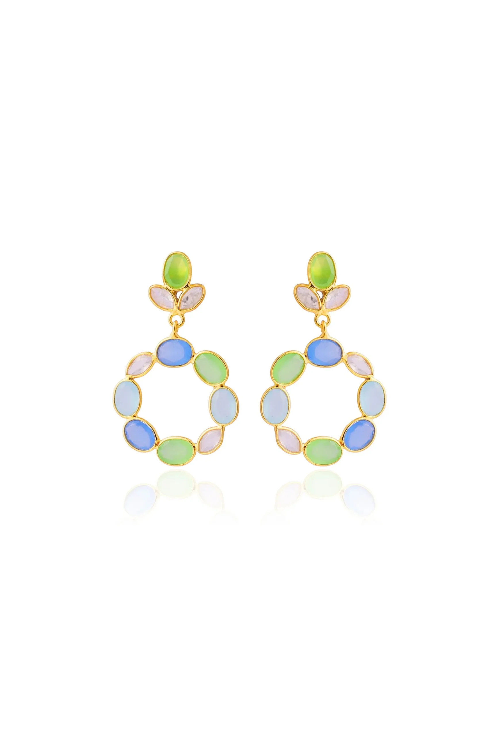 Earrings-HUSK Clara Earring - Multi Coloured MultiColoured
