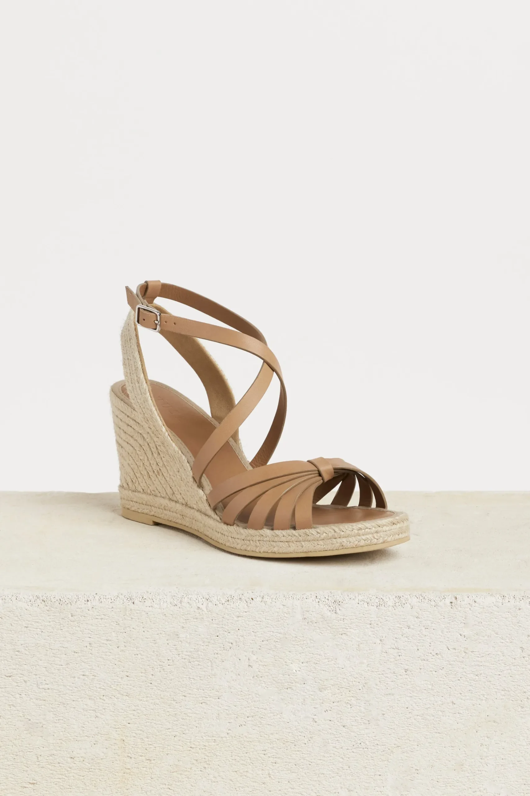 Shoes-HUSK DAHLIA ESPADRIL - Nutmeg