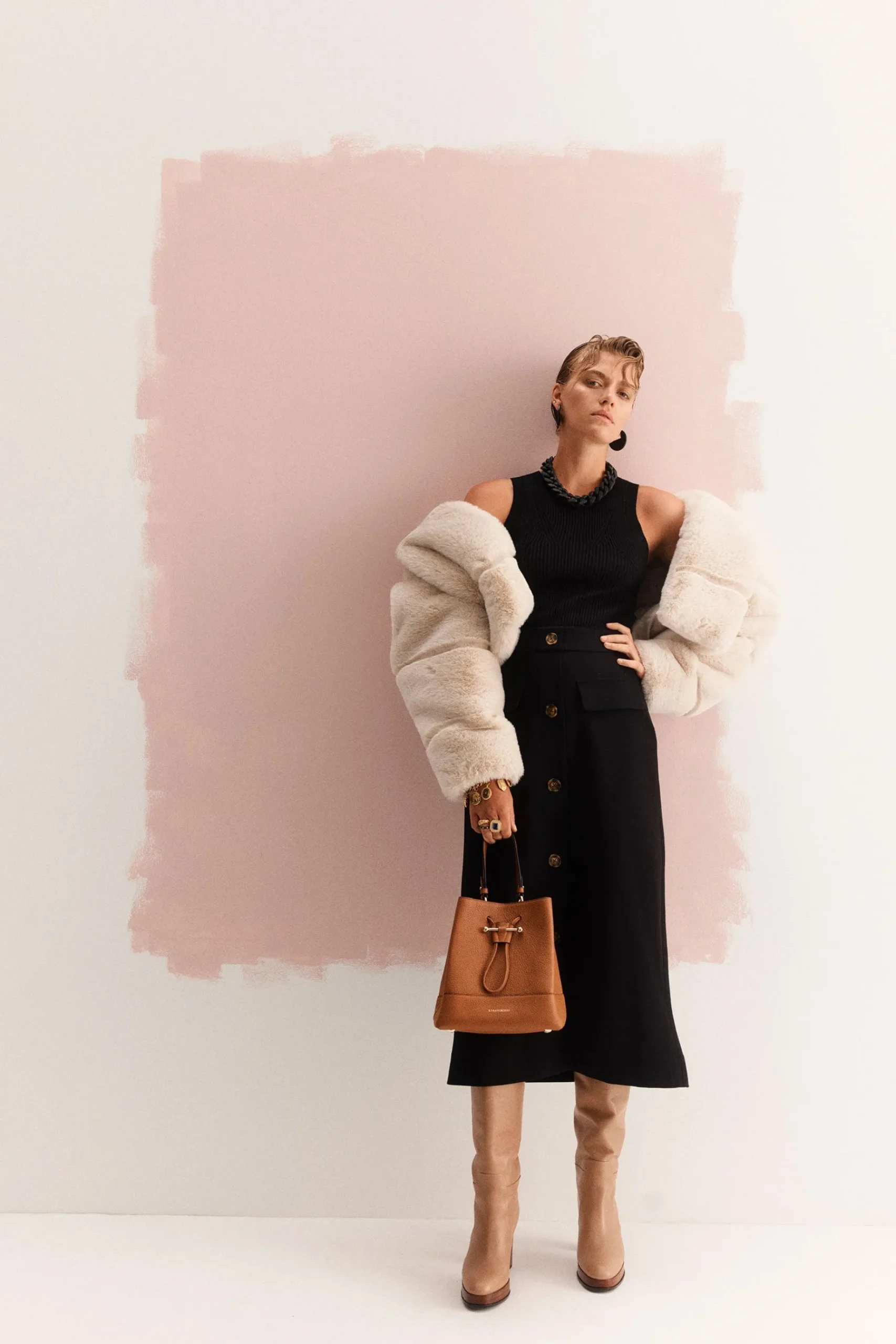 Jackets & Coats-HUSK DANIKA JACKET - Nougat
