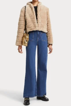 Jackets & Coats-HUSK Delilah jacket - Stone