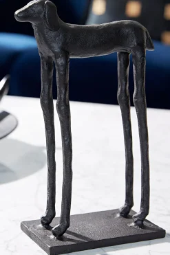 Objet D'art-HUSK Dog Sculpture -