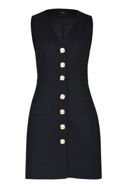 Dresses-HUSK Eden dress - Black