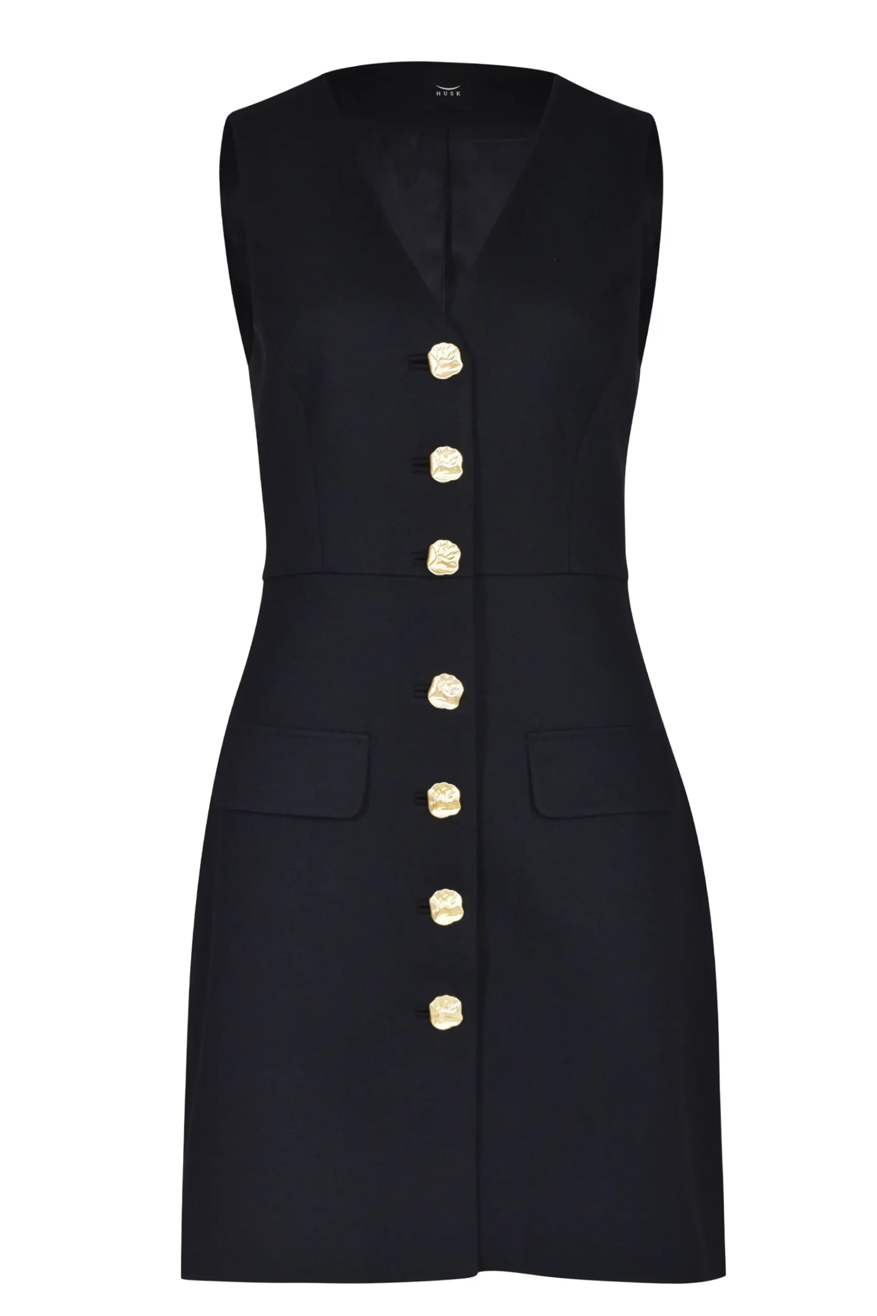 Dresses-HUSK Eden dress - Black