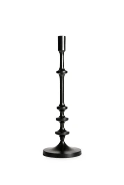 Candle Holders-HUSK Eileen Stand - Black