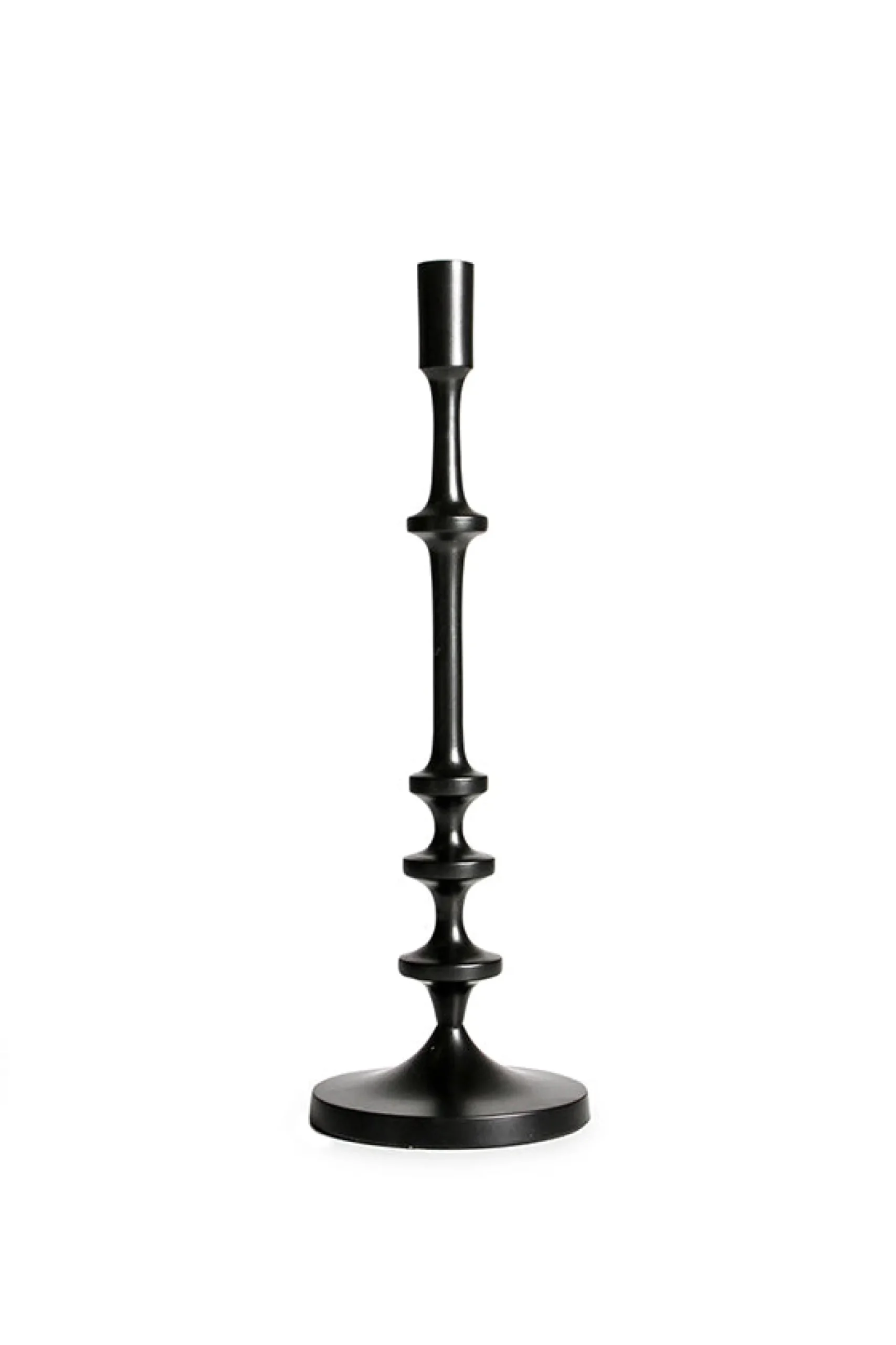 Candle Holders-HUSK Eileen Stand - Black