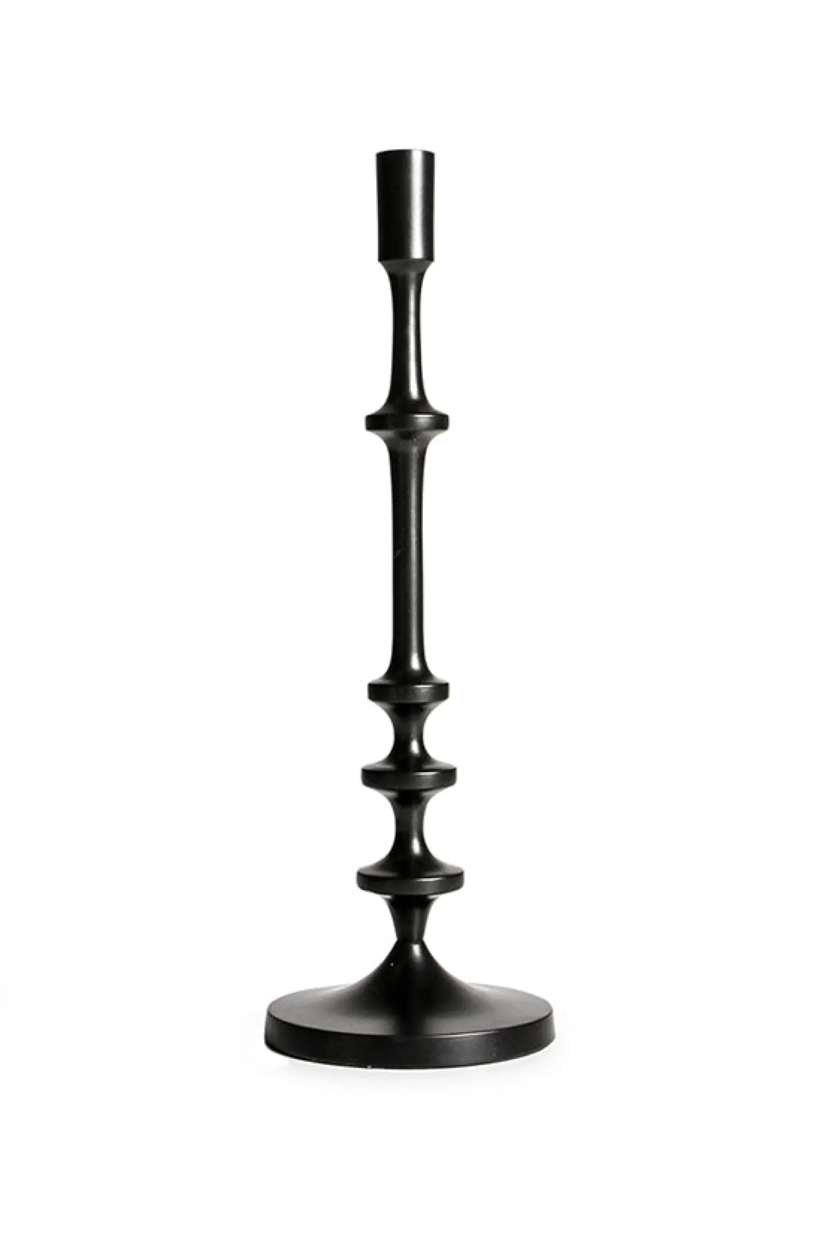Candle Holders-HUSK Eileen Stand - Black