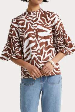 Tops-HUSK Eleanor top - Print