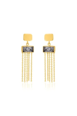 Earrings-HUSK Elioh Earring - Gold