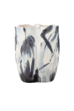 Vases & Planters-HUSK Elira Vase - Black