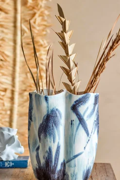 Vases & Planters-HUSK Elira Vase - Black