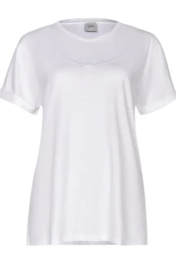 Tees & Tanks-HUSK Embroidered Tee - White