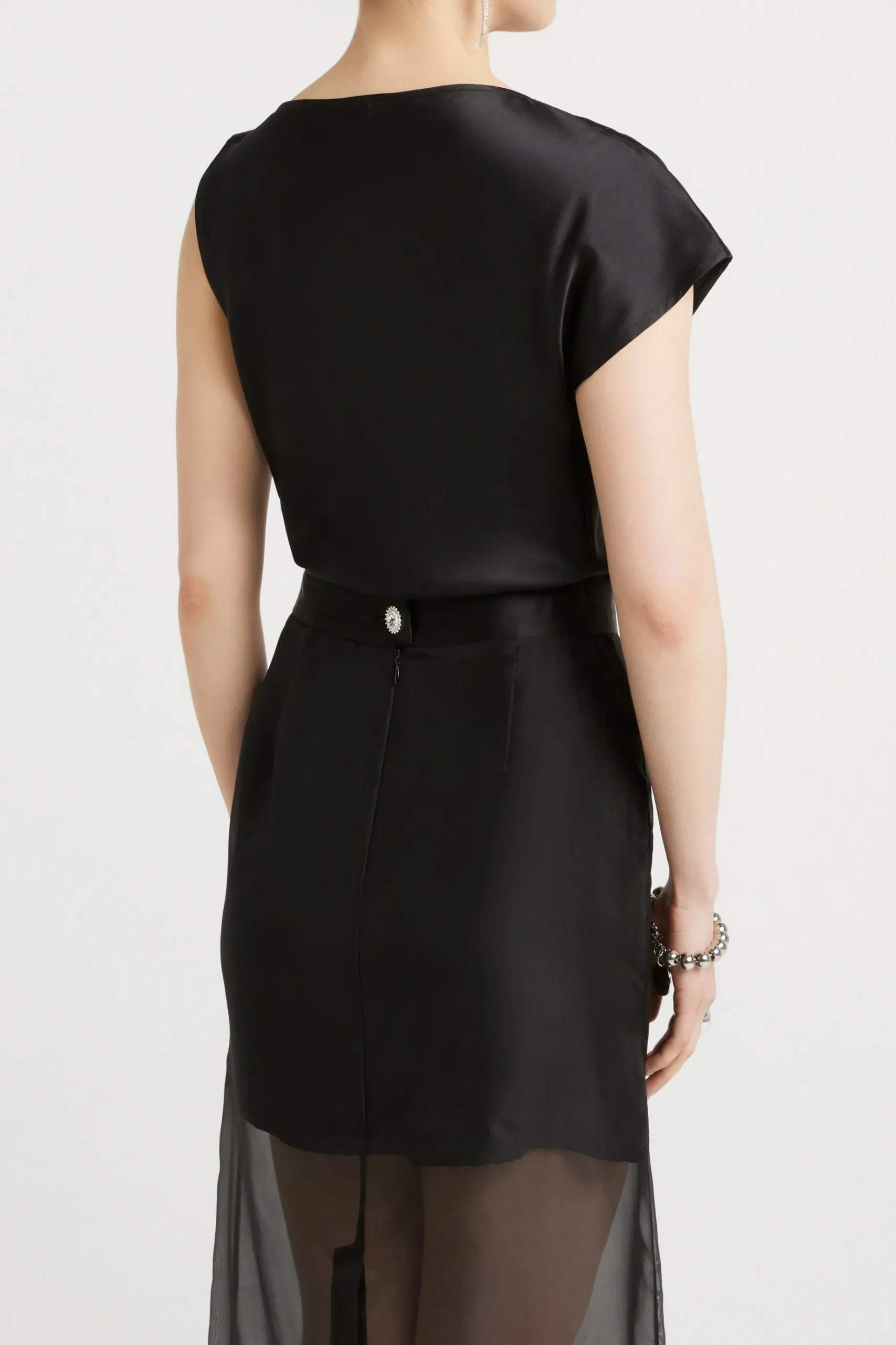 Tops-HUSK Emilie top - Black