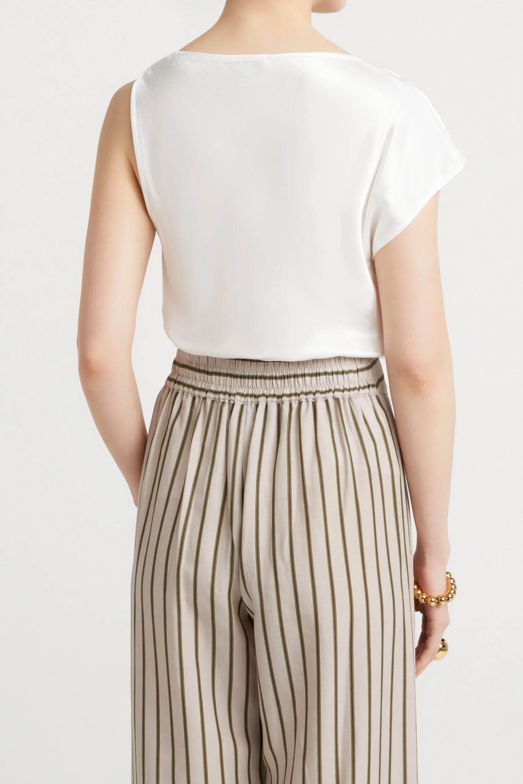Tops-HUSK Emilie top - Oyster