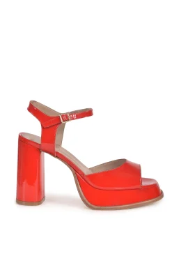Shoes-HUSK EVA PLATFORM - Red Patent RedPatent