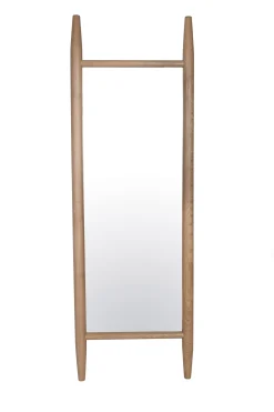 Furniture, Lighting & Mirrors-HUSK Floor Mirror - Oakwood
