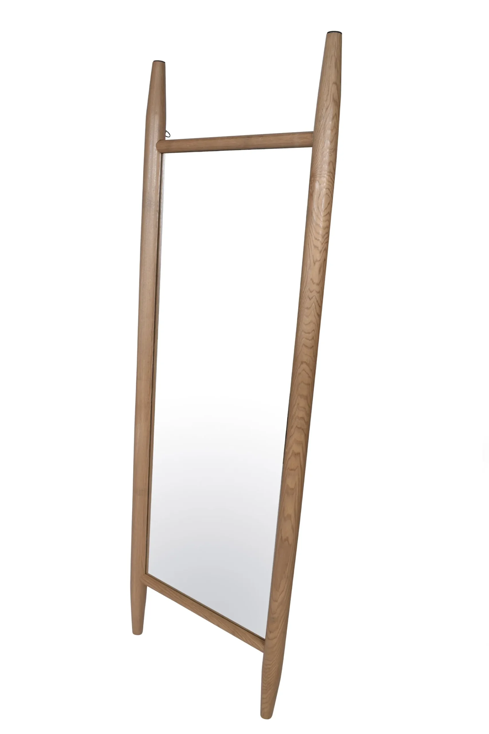 Furniture, Lighting & Mirrors-HUSK Floor Mirror - Oakwood