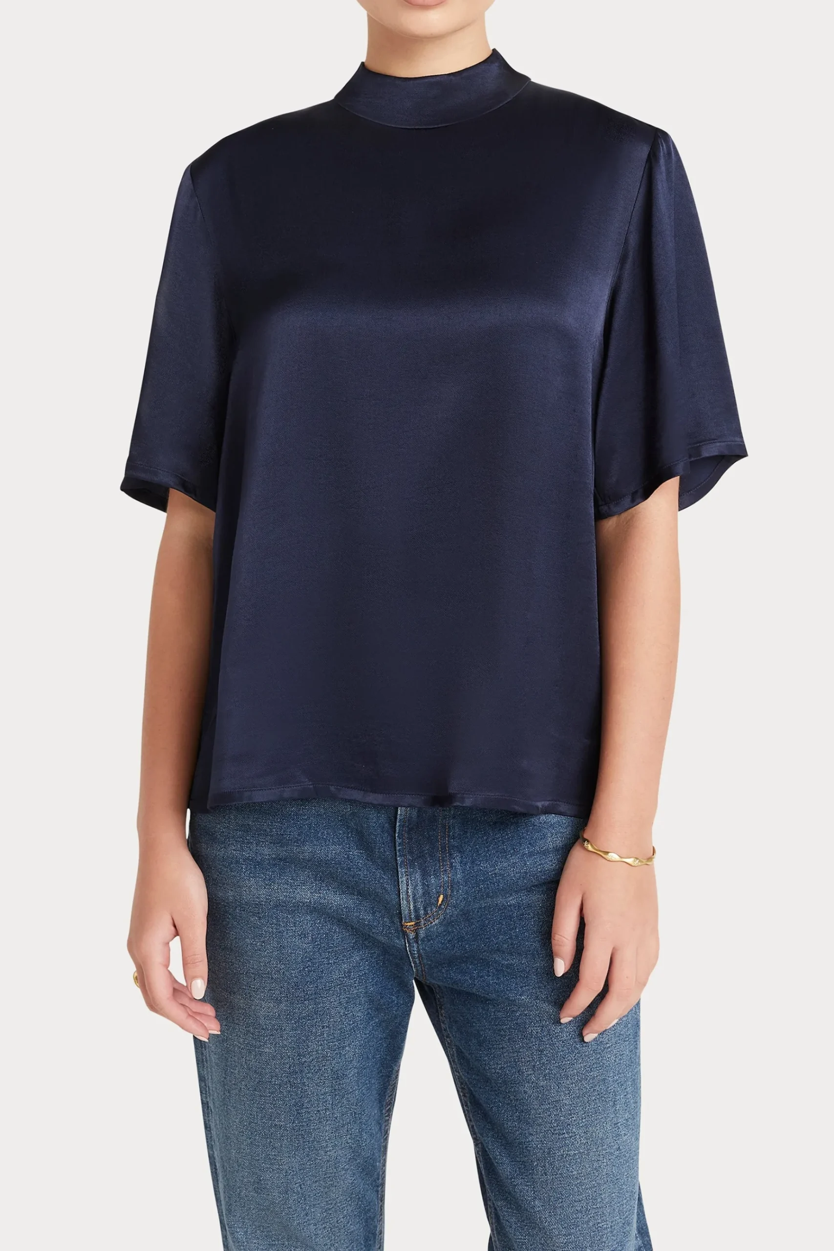 Tops-HUSK FRIDA TOP - Navy
